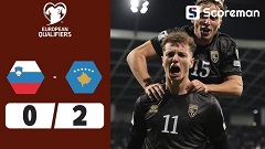 코소보, 월드컵 예선서 슬로베니아 2-0 제압...조 2위 확정+PO 진출권 확보