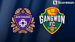 7월26일 K리그 2 - 안양 VS 강원FC 국내축구 분석 프리뷰