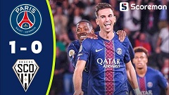 PSG, 앙제에 1-0 신승...이강인 2G 연속 출전