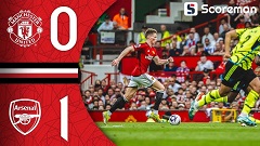아스널, EPL 개막전서 '슈팅 22개' 맨유에 1-0 승리