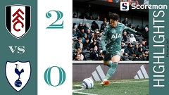 토트넘, 풀럼에 0-2 완패