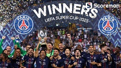 PSG, 토트넘 꺾고 구단 첫 UEFA 수퍼컵 우승