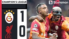 리버풀, 갈라타사라이 원정서 0-1 패배→8강 진출 빨간불