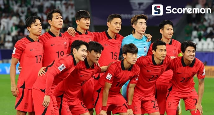 한국 대표팀 선수단 시장가치 아시아 2위...한-일 A대표팀 몸값 약 2배 차이로 벌어졌다