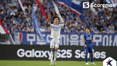 인천, 수원삼성 2-0 꺾고 2부 리그 1위 질주