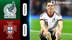 한국의 월드컵 상대 멕시코, 포르투갈과 0대0 무승부