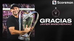 인터마이애미, 사령탑 교체 결단! 메시 절친 마스체라노, 시즌 7경기 만에 사임