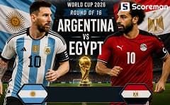 7월8일 월드컵 16강전 - 아르헨티나 VS 이집트 해외축구 분석 프리뷰