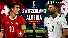 7월3일 월드컵 - 스위스 VS 알제리 해외축구 분석 프리뷰