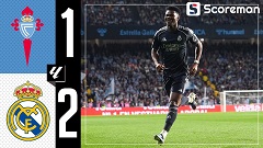 레알, 셀타 비고 원정서 2-1 승리...한 경기 덜 치른 바르셀로나 1점 차 추격