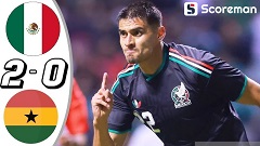 홍명보호 월드컵 상대 멕시코, 가나와 평가전 2-0 승리