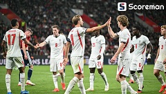 잉글랜드, 체코 원정서 완벽한 2-0 승리...네이션스리그 첫 승 신고