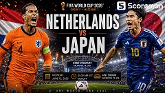 6월15일 월드컵 - 네덜란드 VS 일본 해외 축구 분석 프리뷰