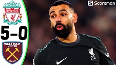 리버풀, 웨스트햄 5-0 완파 → ‘EPL 선두 독주’