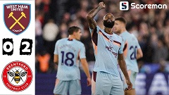 브렌트퍼드, 웨스트햄에 2-0 완승