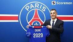 PSG, 프랑스 국가대표 수비수 디뉴 영입…11년 만의 재회