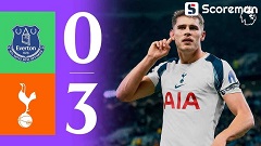 토트넘, 에버턴에 3-0 완승... 반 더 벤 멀티골