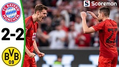 바이에른 뮌헨, 도르트문트와 2-2 무승부...'김민재 54분 활약'