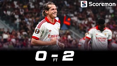 벤피카, 아모림의 밀란 원정 꺾고 유로파리그 리그 페이즈 첫 승…산 시로에서 2-0 완승