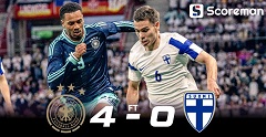 운다브 멀티골 독일, 핀란드에 4-0 완승