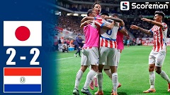 일본, 파라과이와 2-2 무! 충격 3경기 무승...日 언론 "남미 팀에 또 끌려다녀, 준비 미완" 쓴소리