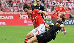 이재성 선발 마인츠, 묀헨글라트바흐에 4-3 역전승