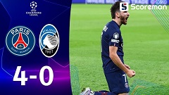 PSG, 아탈란타 4-0 완승... '교체출전 '이강인 패스 성공률 93%