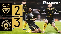 맨유, 선두 아스널에 3-2 승리…4위 도약