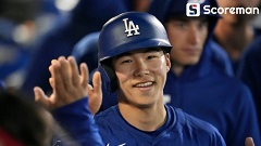 다저스 김혜성, MLB 시범경기 첫 2경기 연속 안타…시범경기 타율 0.222