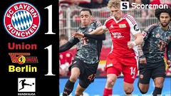 뮌헨, 유니온 베를린과 1-1 무승부...2경기 연속 무승