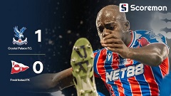 크리스털 팰리스, UECL PO 1차전서 프레드릭스타 1-0 제압