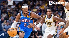 오클라호마시티, 인디애나에 2차 연장 혈투 끝 승리