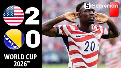 미국, 보스니아 2-0 제압... 공동개최국 모두 16강행