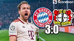 뮌헨, UCL 16강서 레버쿠젠에 3-0 완승...김민재 '89분 소화'