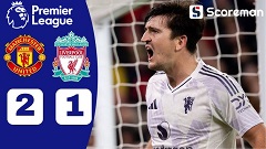 맨유, 리버풀에 2-1 승리! 9년 만의 안필드 승리…아모림 체제 첫 연승