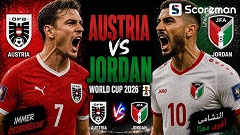 6월17일 FIFA 월드컵 - 오스트리아 VS 요르단 해외축구 분석 프리뷰