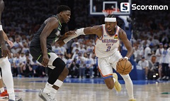 '역시 MVP 후보' OKC, 114-88로 미네소타 꺾고 서부 콘퍼런스 결승 1차전 승리
