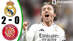 레알 마드리드, 지로나 2-0 제압...'모드리치 환상 결승골'