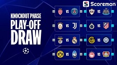 이강인의 PSG, 모나코와 UCL 16강 PO…모리뉴 더비도 성사