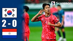 로테이션+3백 조합+무실점 홍명보호, 브라질전 0-5 참패 극복... 파라과이에 2-0 완승