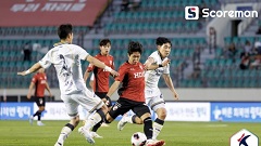 부산, 충남아산과 2-2 무승부…K리그2 선두로 월드컵 휴식기 돌입