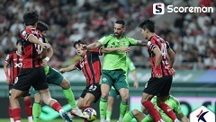 전북, 자책골로 서울과 1-1 무승부…2위 김천과 승점 15점 차