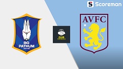 8월4일 클럽 친선경기 - 빠툼 유나이티드 VS 아스톤 빌라 해외축구 분석 프리뷰