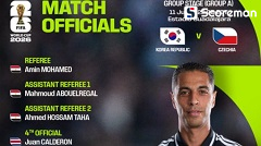 한국vs체코 1차전 이집트 심판들 휘슬…주심은 아민 모하메드