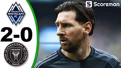 화이트캡스, 인터 마이애미에 2-0 제압...'90분 풀타임' 메시 침묵