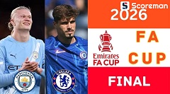 맨시티 vs 첼시! 2025-26 FA컵 결승 대진 확정→5월 16일 단판 승부로 우승 팀 결정