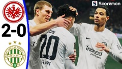 프랑크푸르트, 페렌크바로스 2-0 제압...16강 직행 유망