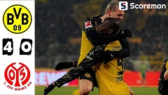 이재성 60분 마인츠, 도르트문트에 0-4 완패…연승 행진 중단