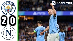 홀란드, UCL 역대 최소경기 50골 대기록… 팀은 나폴리 2-0 완승