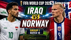 6월17일 FIFA 월드컵 - 이라크 VS 노르웨이 해외축구 분석 프리뷰